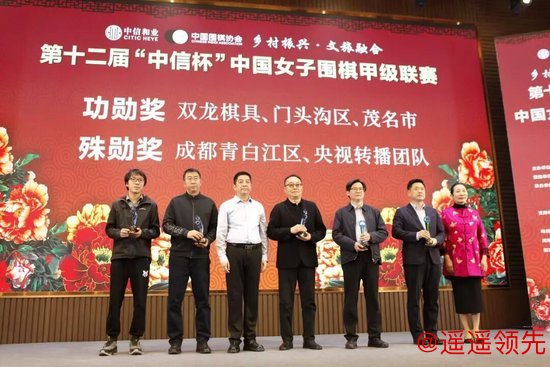 双龙棋具荣获功勋奖